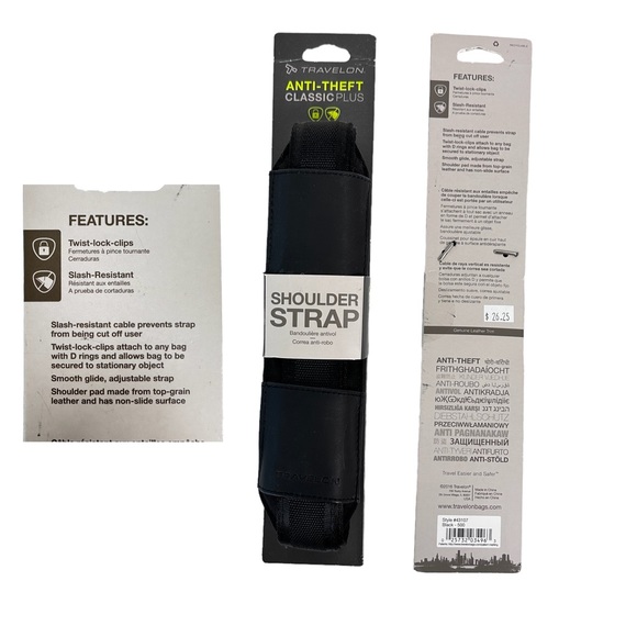 Travelon antitheft shoulder strap - Picture 2 of 2